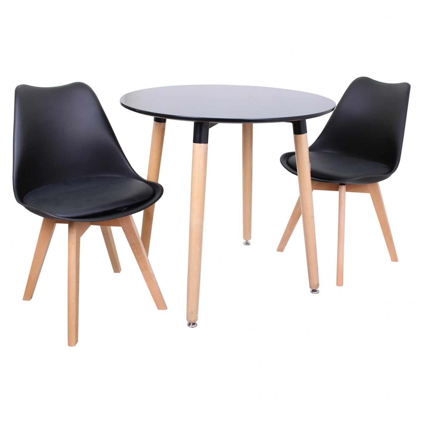 Jamie Lorenzo Halo Round Dining (2 Seat Set)