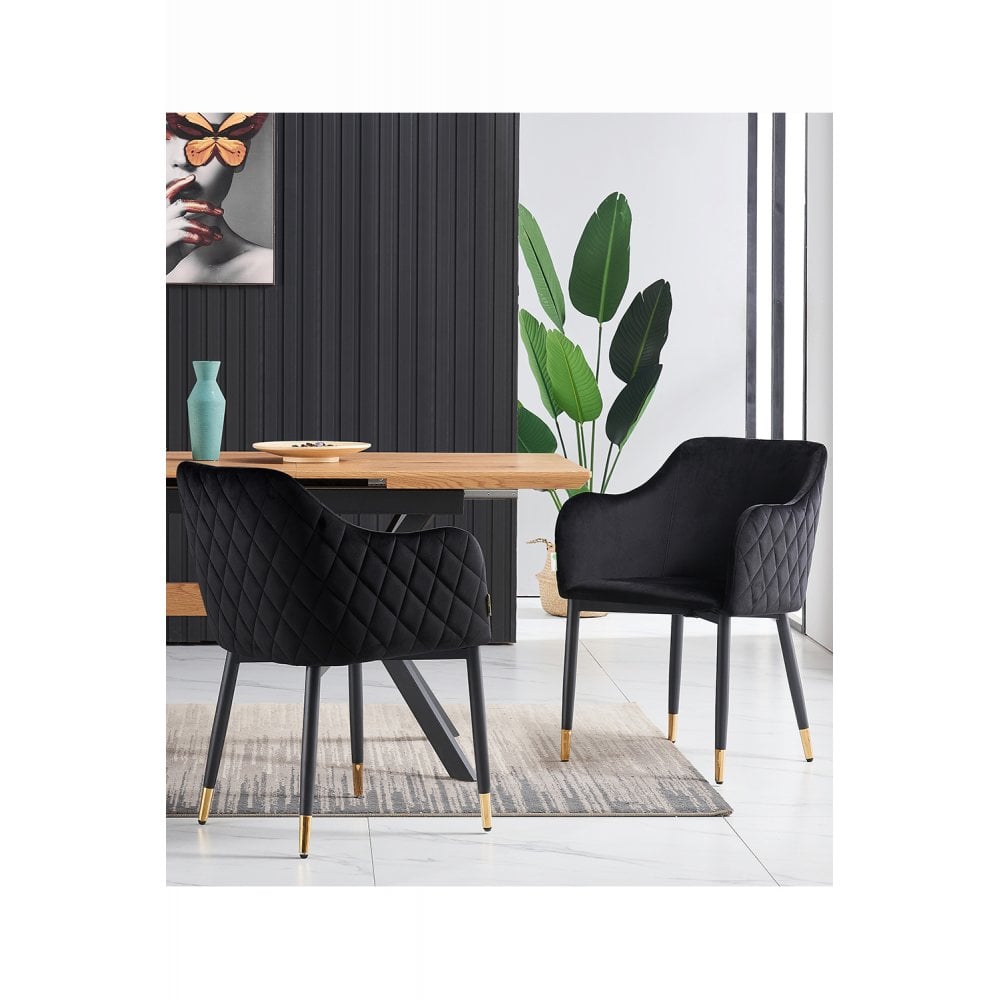 Verona LUX velvet dining chair