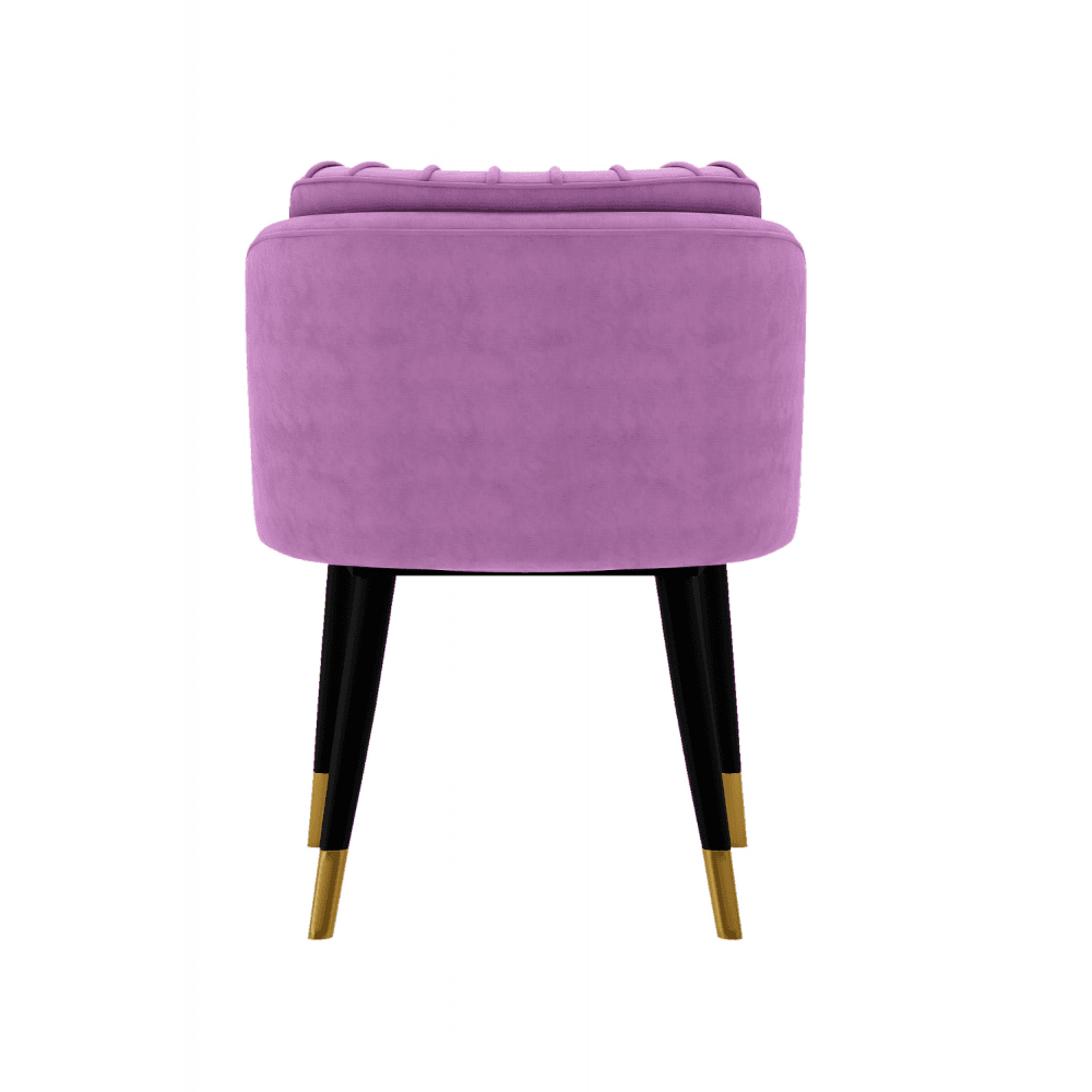 Milano velvet dining chair
