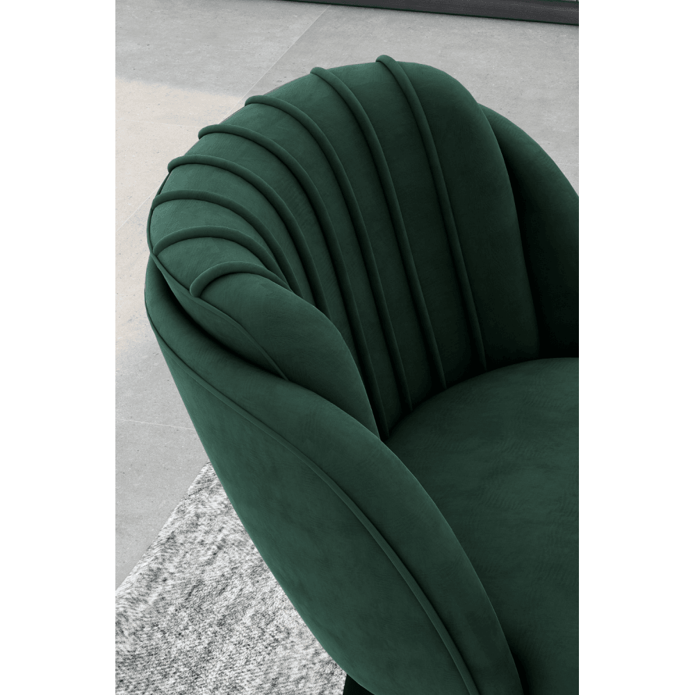 Milano velvet dining chair