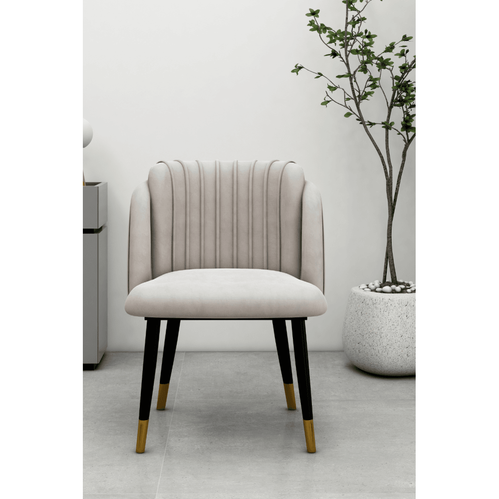 Milano velvet dining chair