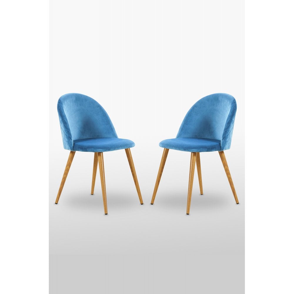 Lucia Velvet Dining Chair (Set of 2)