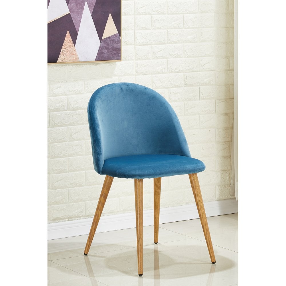 Lucia Velvet Dining Chair (Set of 2)