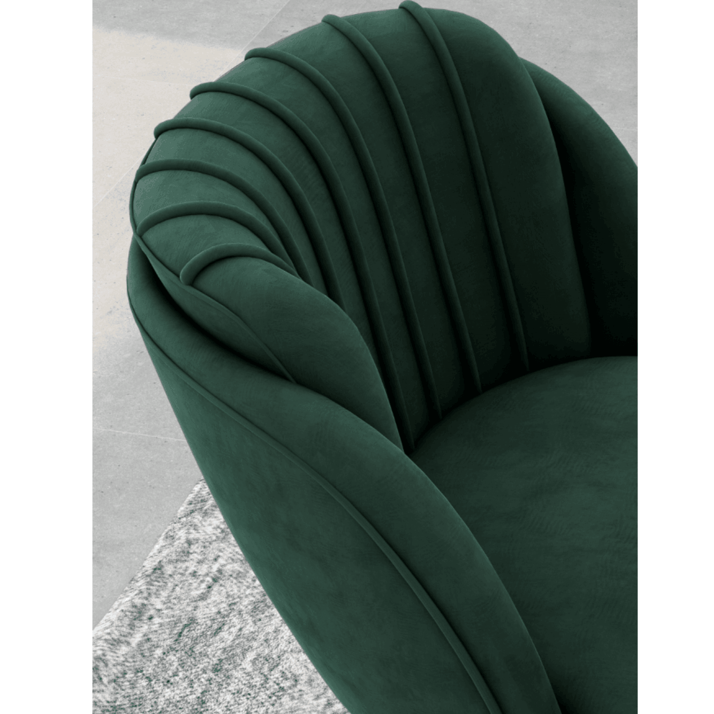 Milano velvet dining chair
