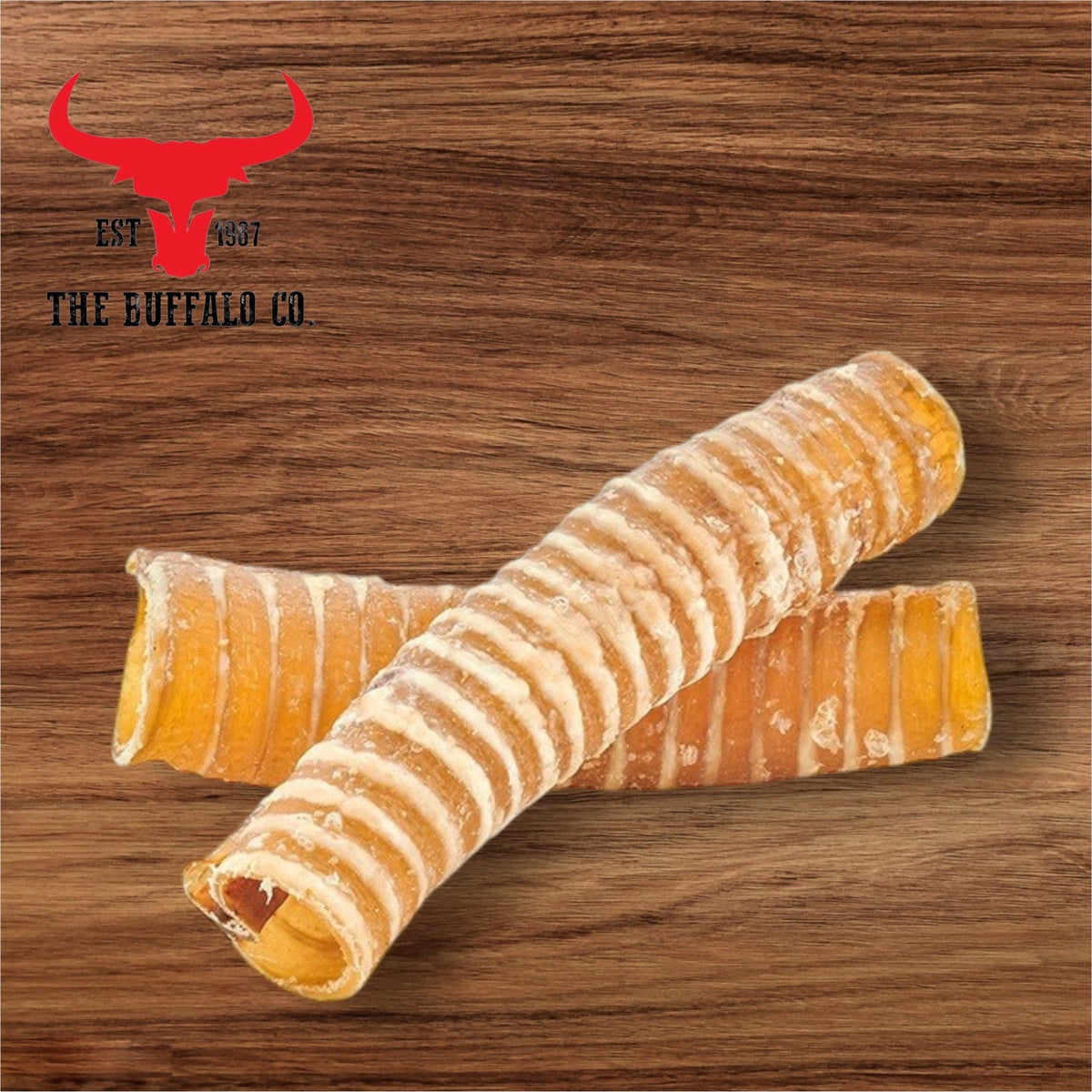 Buffalo Trachea Rounds - Dog Treats