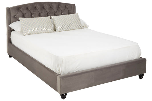 Jocelyn Steel Shade Double Bed