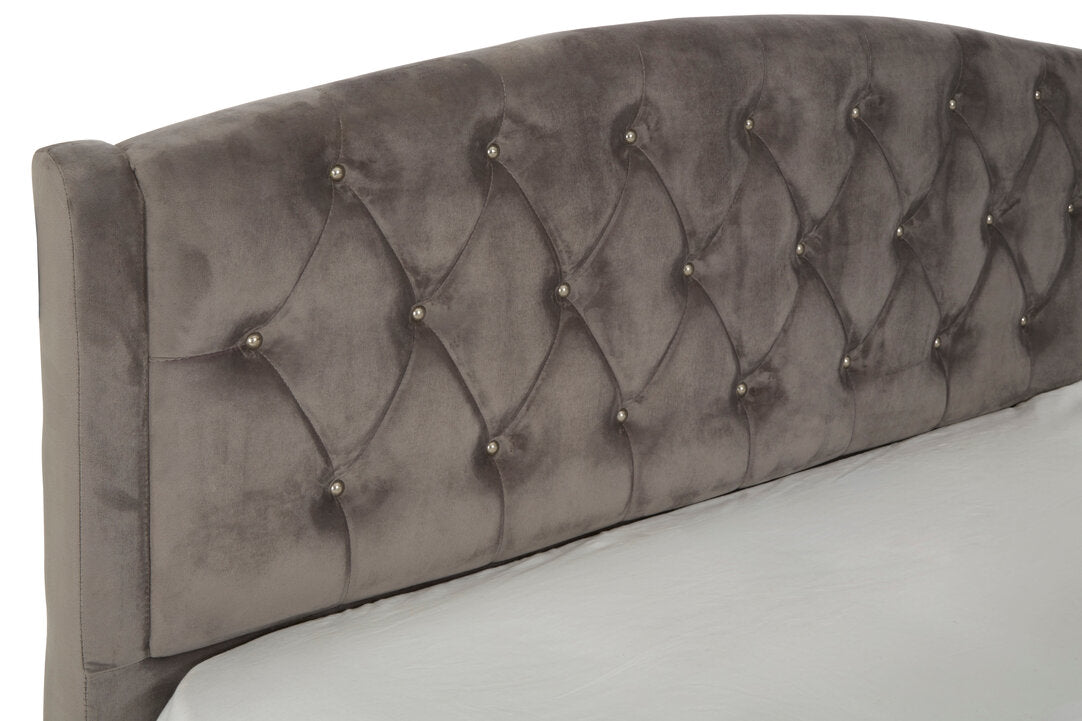 Jocelyn Steel Shade Double Bed