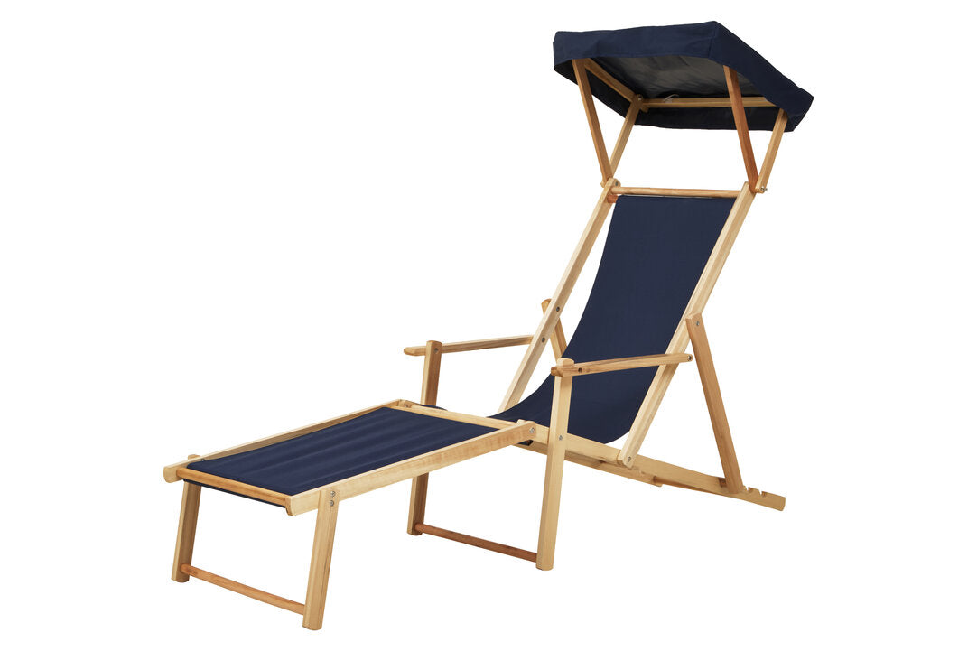 Bellamy Blue Lounger