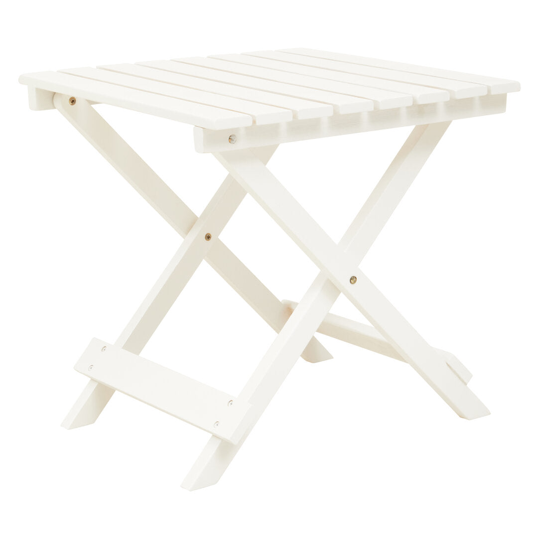 Bellamy White Folding Table