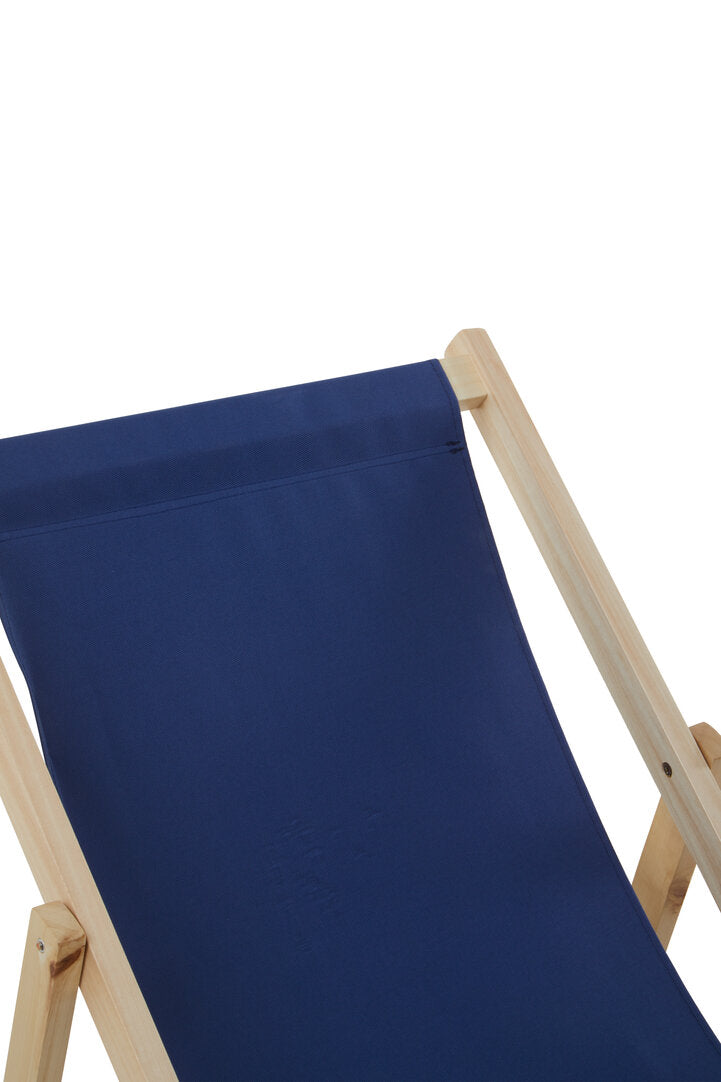 Bellamy Blue Deck Chair
