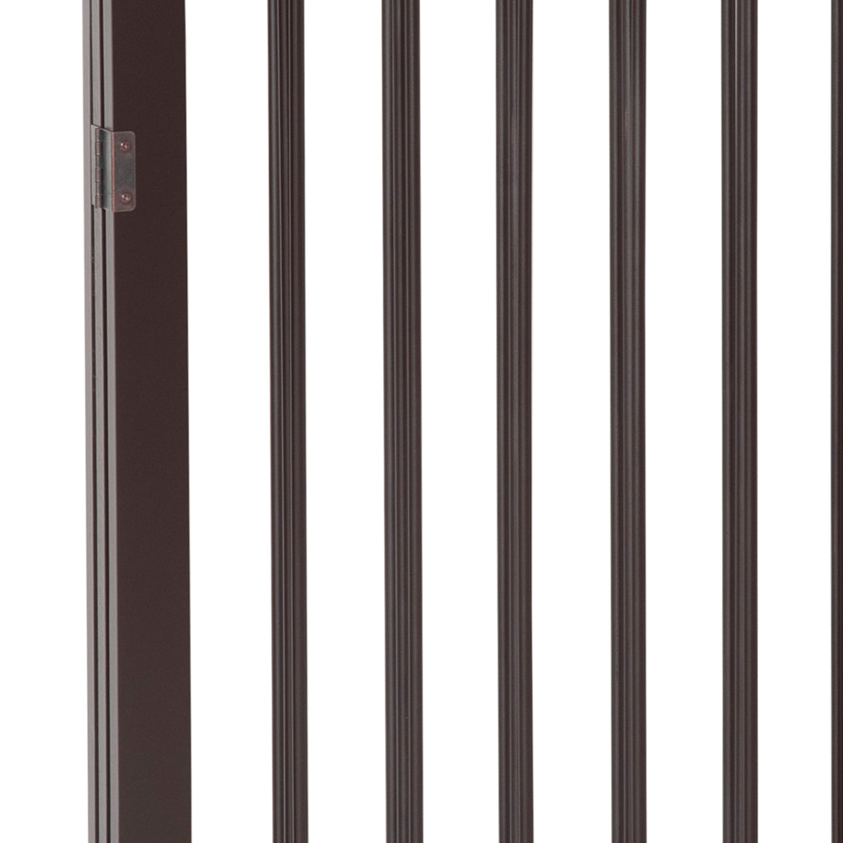 PawHut 3 Panel Stair Gate Foldable Dog Door Gate Indoor Free Standing Safety Gate Pet Barrier 76cm Height