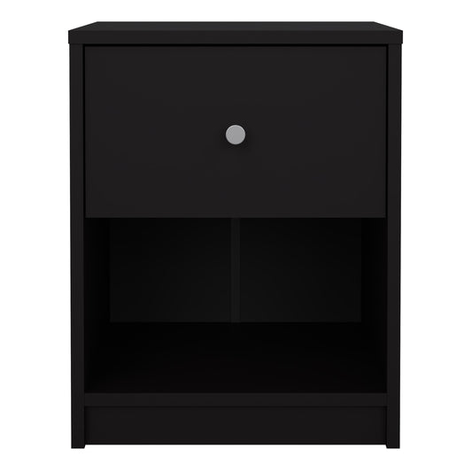 Martha Bedside 1 Drawer in Black