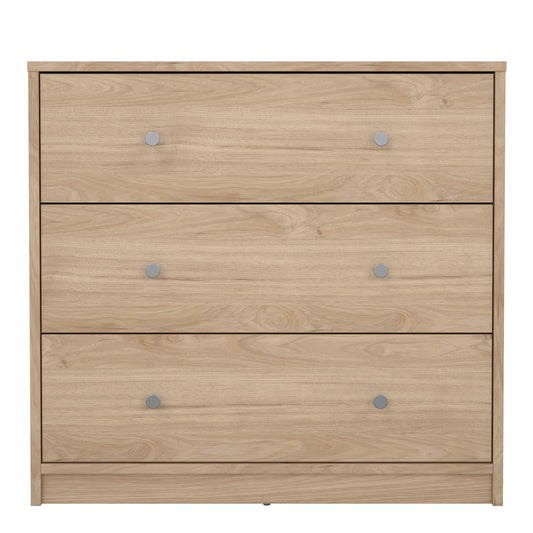 Martha Chest of 3 Drawers in Jackson Hickory Oak