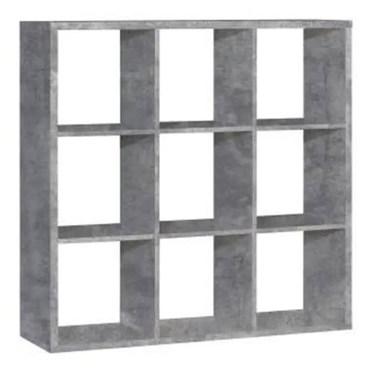 Maurice 3x3 Storage Unit in Concrete Grey