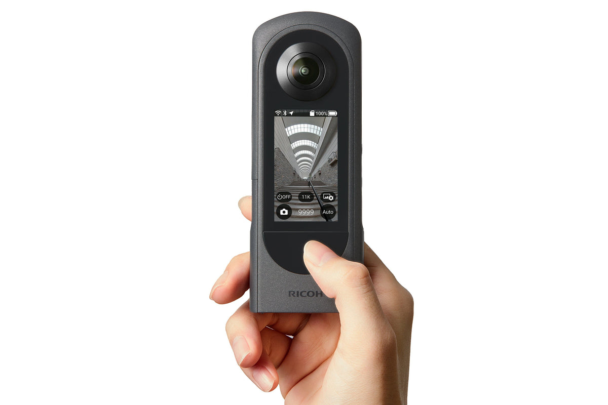 Ricoh Theta X Spherical 4K Ultra HD 360 60MP Camera - Black