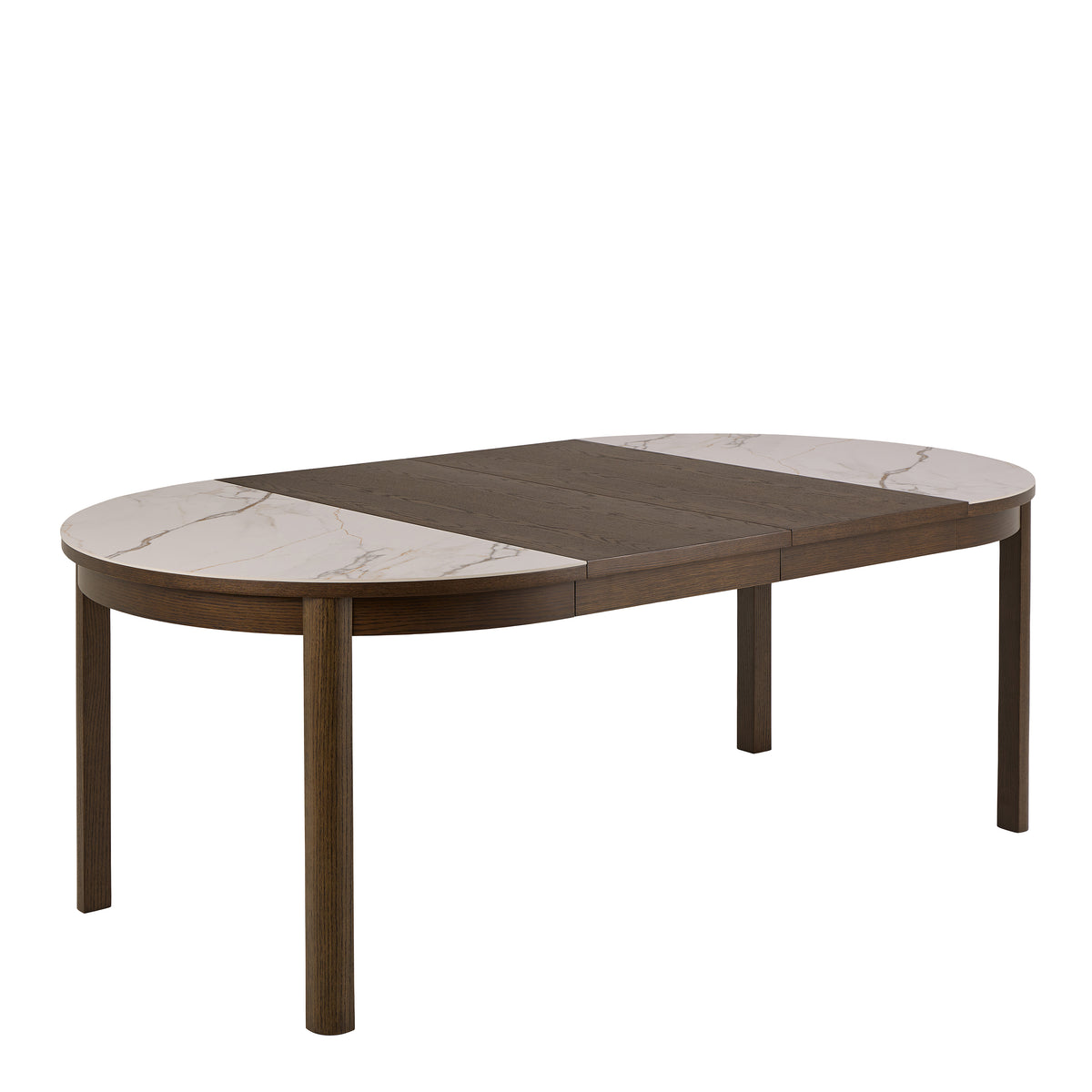 Stella Extension Leaf in Smoked Oak Veneer Set of 2