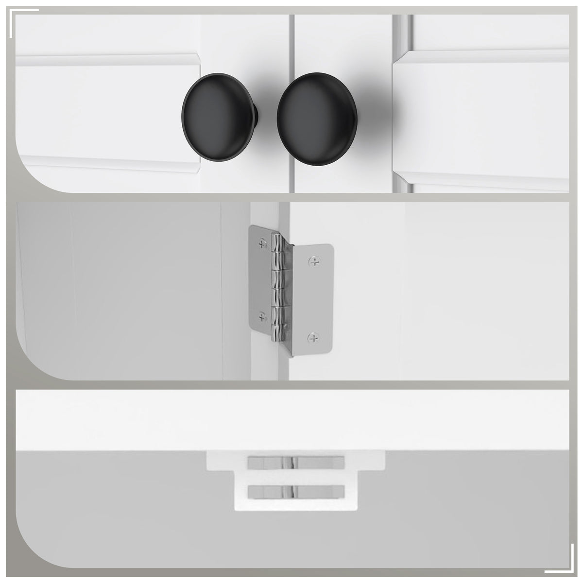 Over-Toilet/Appliance Storage Cabinet - White