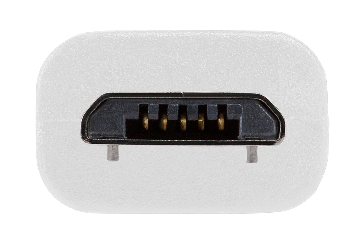Maplin USB-A to Micro USB-B Cable - White