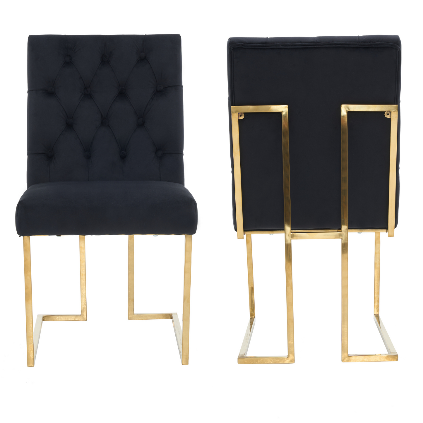 Siena Tufted Velvet Dining Chair