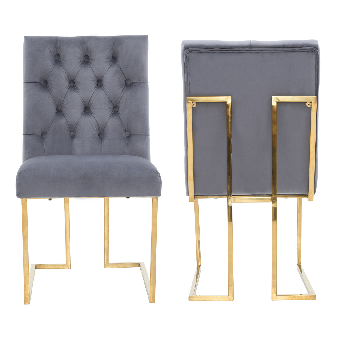 Siena Tufted Velvet Dining Chair