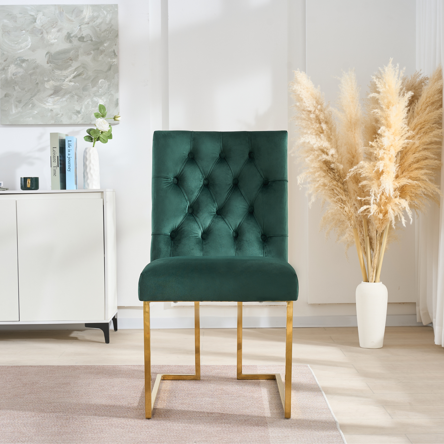 Siena Tufted Velvet Dining Chair