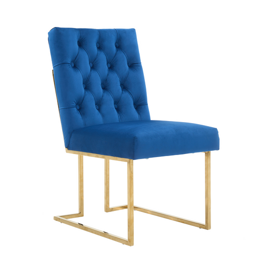 Siena Tufted Velvet Dining Chair