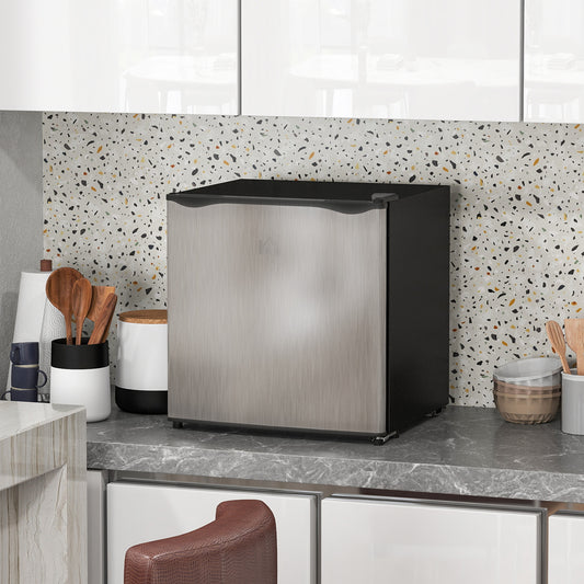 35L Mini Freezer, -24? to -14? Temperature - Silver Tone