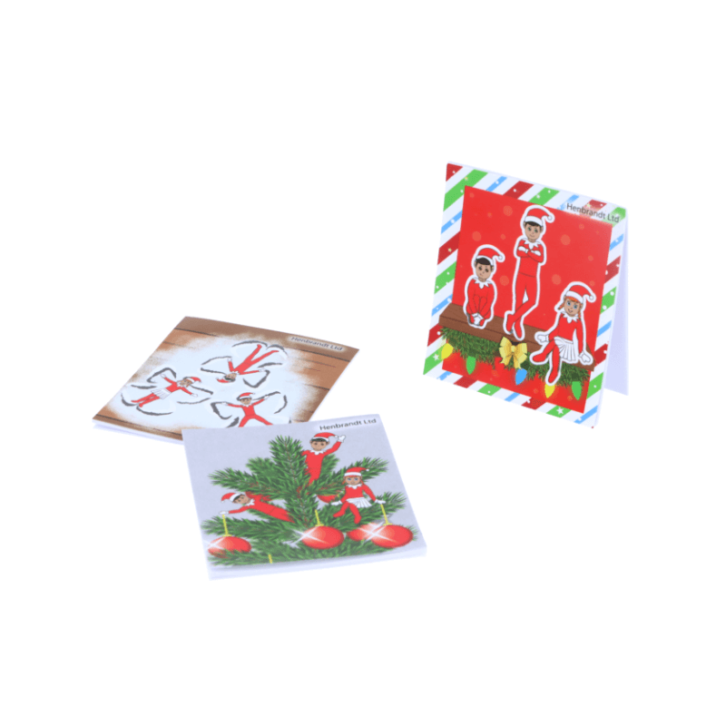 Christmas Elfin Around Mini Notebook