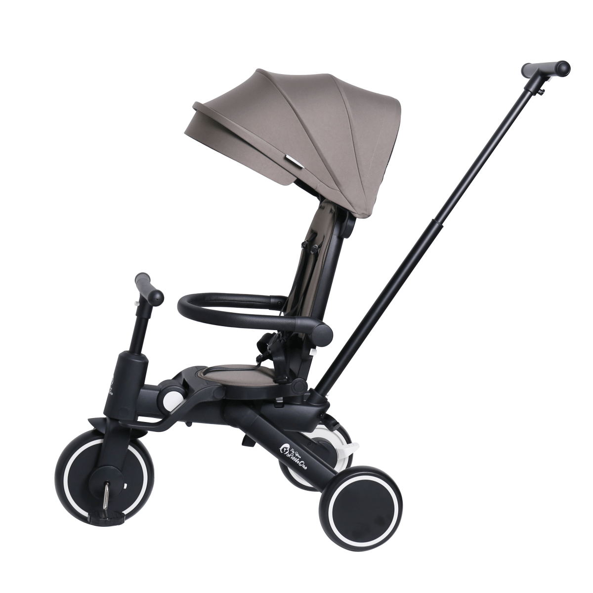 Foryourlittleone Xplor Ultimate 6 in 1 Foldable Trike - Grey Olive (10m-5y)