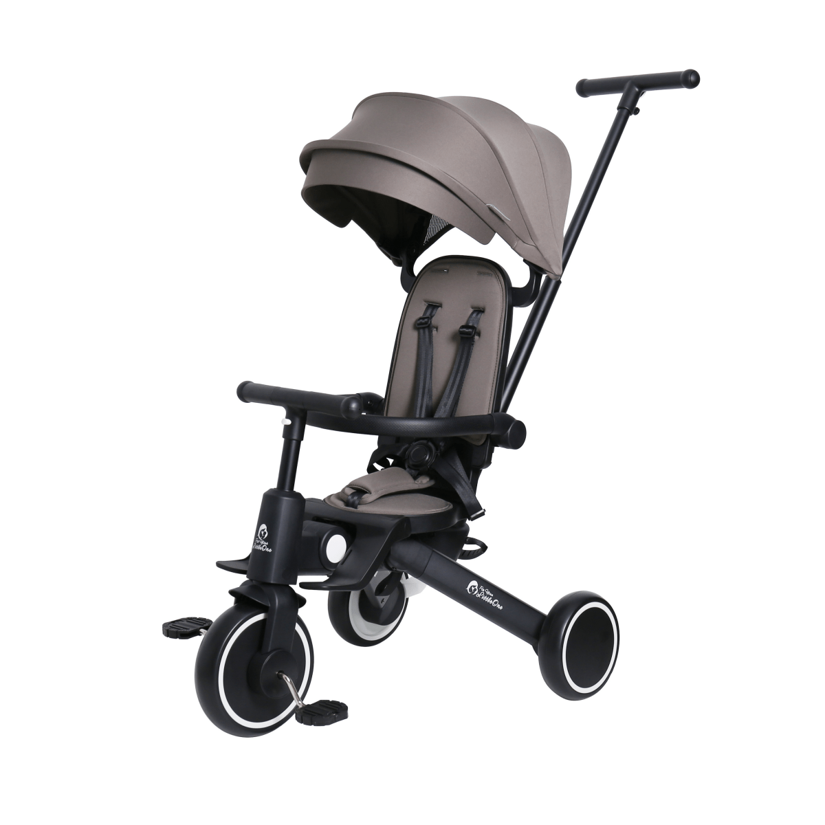 Foryourlittleone Xplor Ultimate 6 in 1 Foldable Trike - Grey Olive (10m-5y)