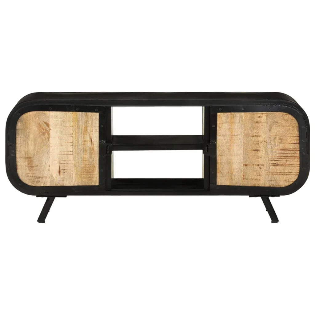 Zarnik Tv/Media Unit - Mango Wood - 110cm