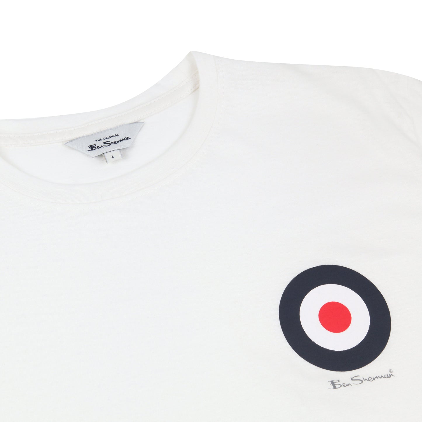 Ben Sherman Crew Neck Target T-Shirt