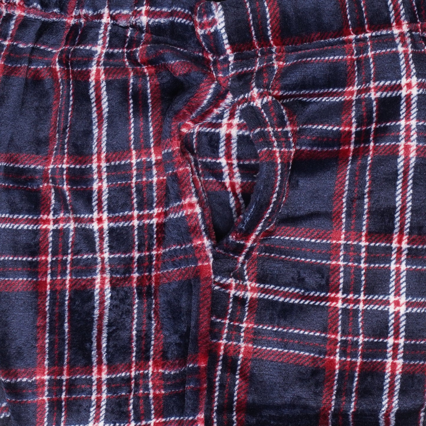 ButtonFresh Plush Luxury Check Lounge Pants