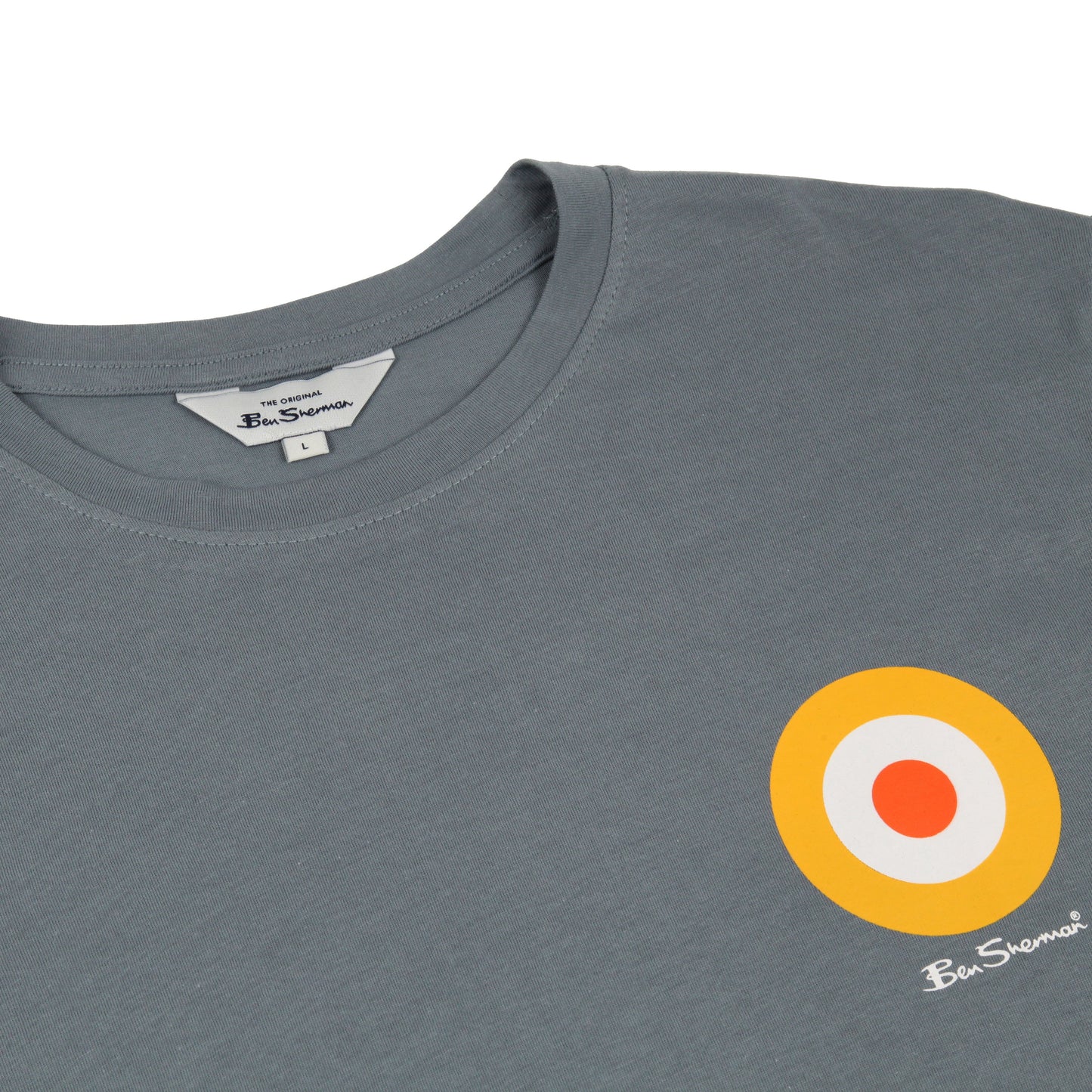 Ben Sherman Crew Neck Target T-Shirt