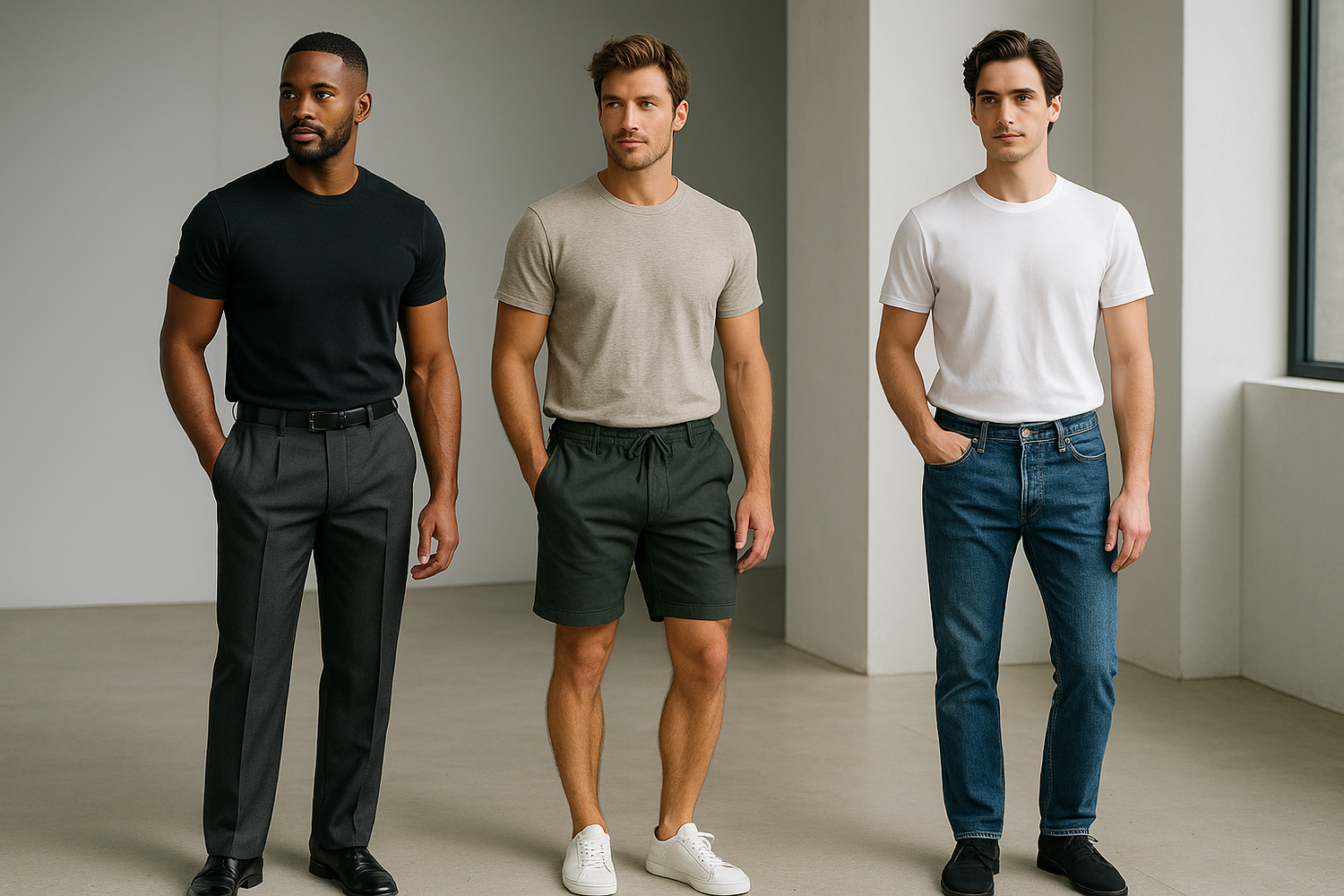 Men's Trousers, Shorts, Jeans