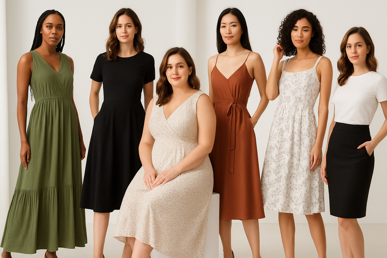 Women's Dresses, Skirts & Trousers