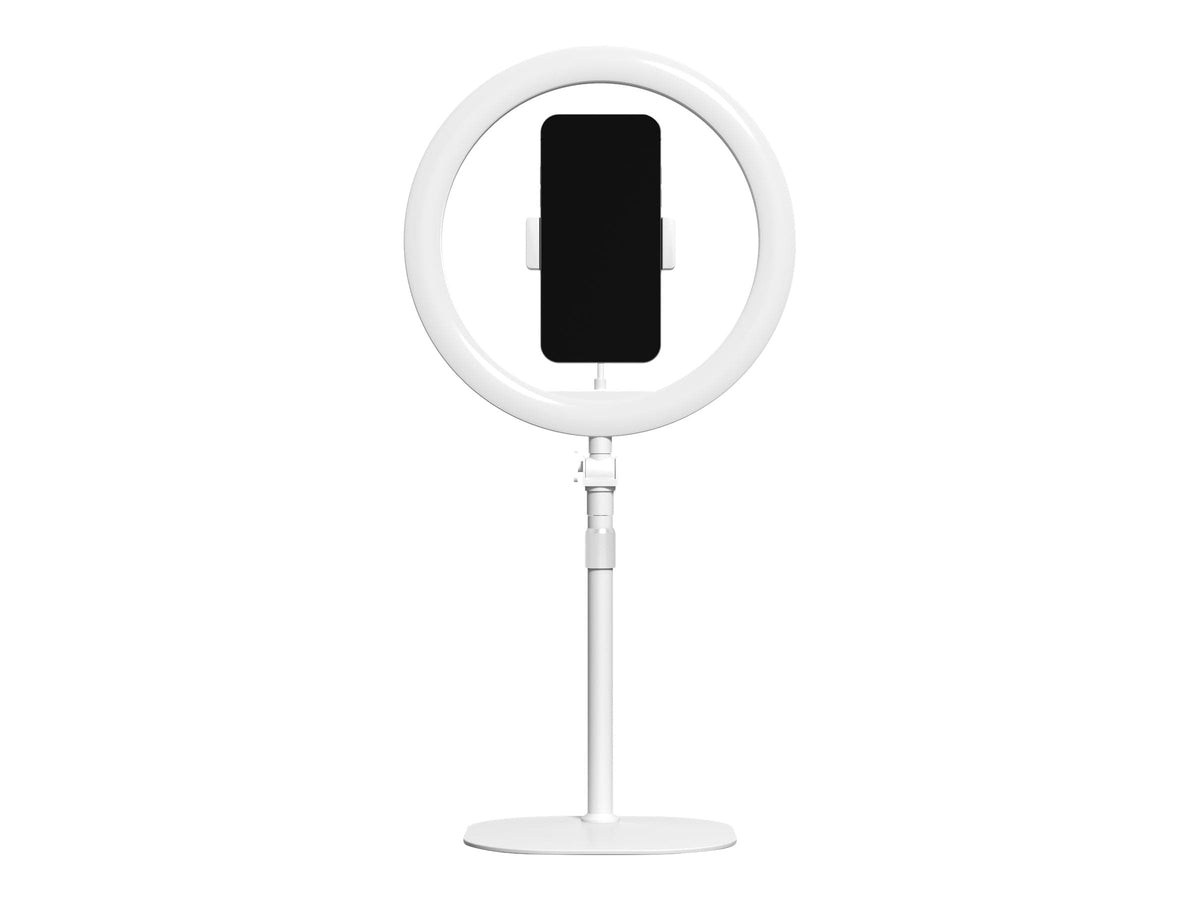 Kodak 10" Desk LED Ring Light for Selfies, Videos & Online Conferencing