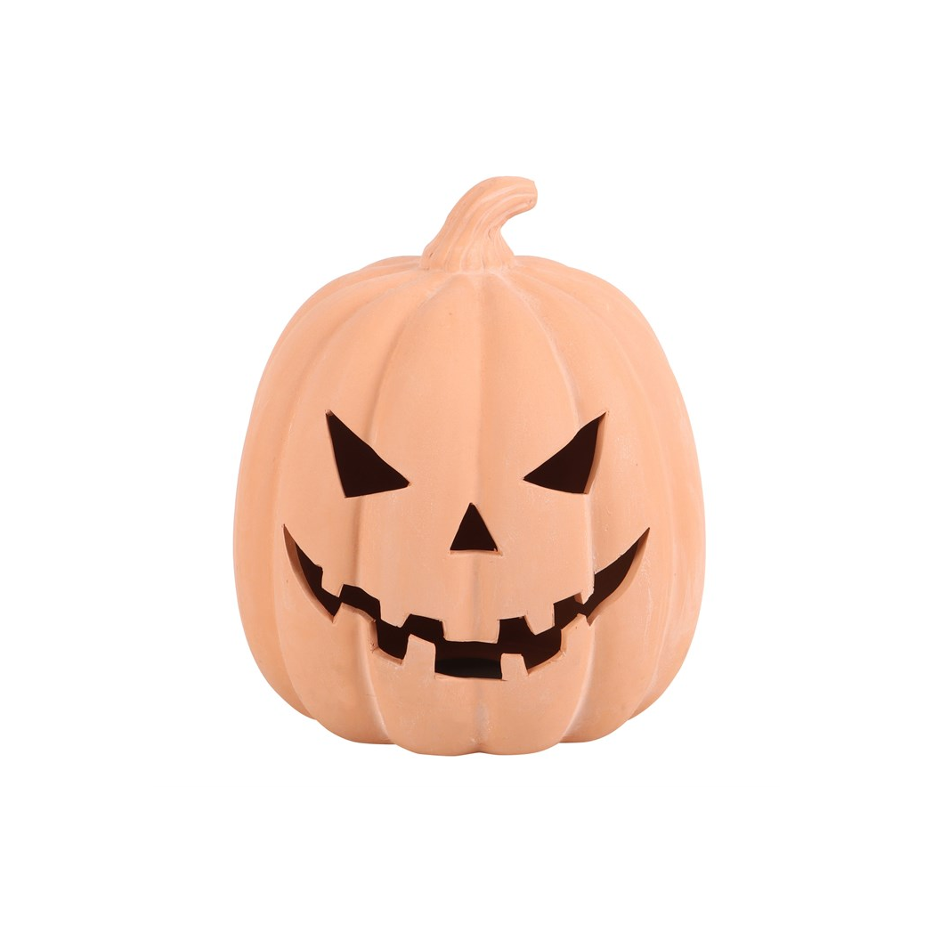 22cm Terracotta Pumpkin Ornament