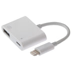 Maplin Lightning to USB-A / Lightning Charging Port Adapter
