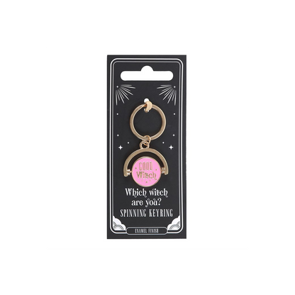 Which Witch Are You Spinning Keyring