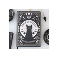 Black Cat Magick Book of Spells A5 Notebook with Pen