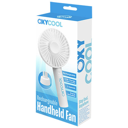 Oxycool 10cm Handheld Fan