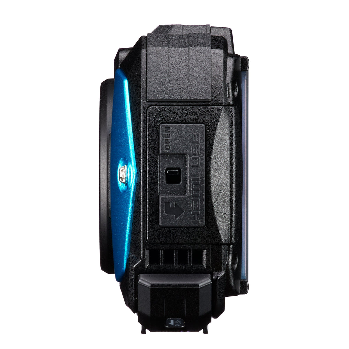 Pentax WG-90 16MP 5x Zoom Tough Compact Camera - Blue