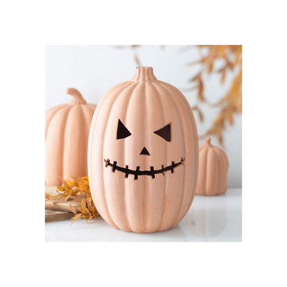 30cm Terracotta Pumpkin Ornament