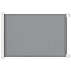PawHut Retractable Pet Safety Gate, Folding Dog Barrier, Grey