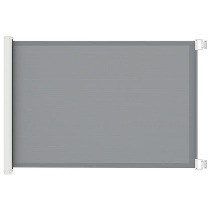 PawHut Retractable Pet Safety Gate, Folding Dog Barrier, Grey