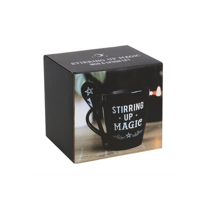 Stirring Up Magic Mug and Spoon Set