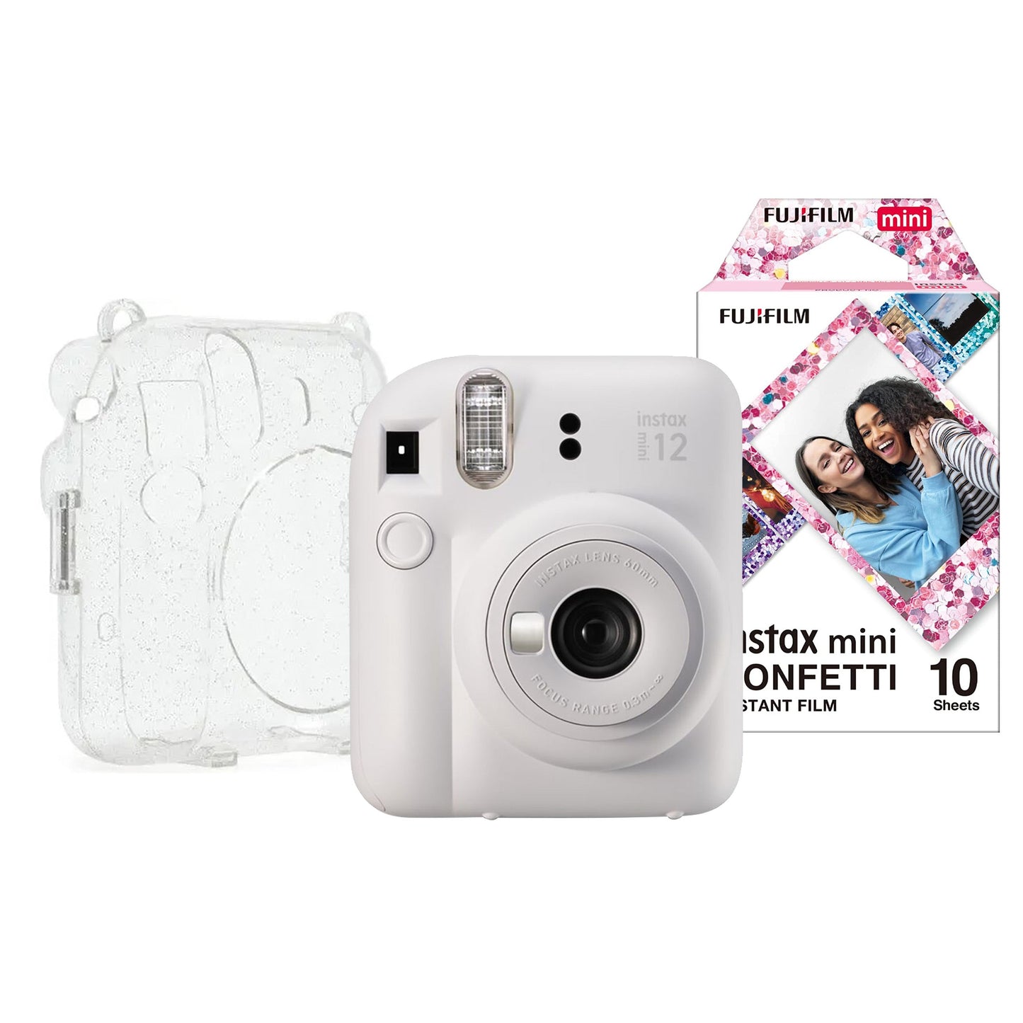 Fujifilm Instax Mini 12 Instant Camera - Clay White