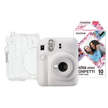 Fujifilm Instax Mini 12 Instant Camera - Clay White
