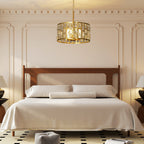 72 Glass Crystallite Chandelier - Gold-Tone